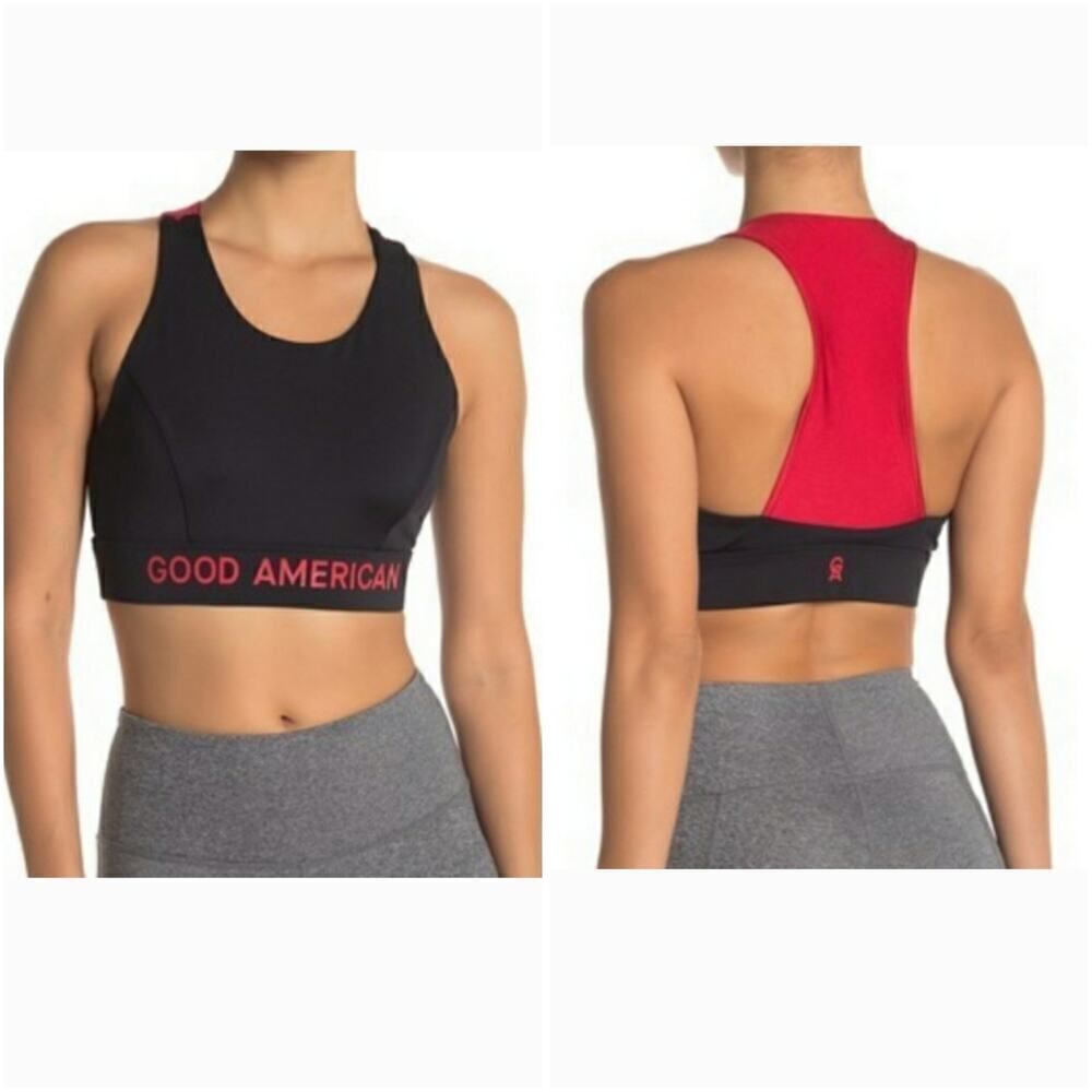 Good American Core Power Performance Sports Bra sz 1